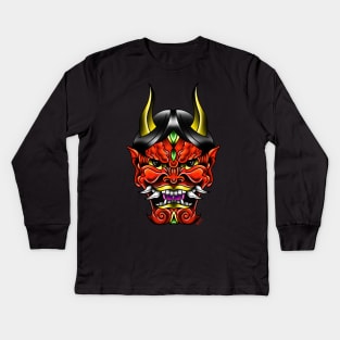 Hannya Kids Long Sleeve T-Shirt